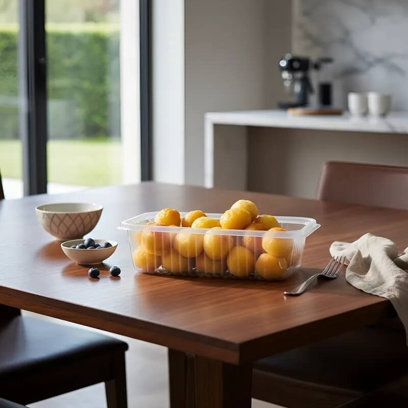 Bandeja Descartable Microondas Desechable Sin Tapa 103PPC