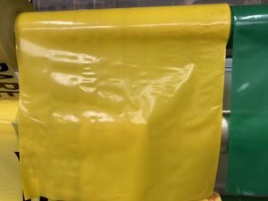 Film Tubular Amarillo 60 cm. Ancho 60 Micrones Por Metro