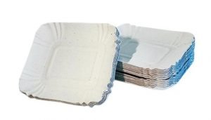 Bandeja de cartón rectangular Nº4 20x25 cm