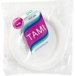 Plato Descartable 15 cm Tami x 20 Unidades