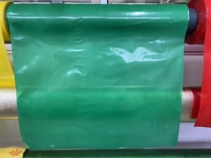 Film Tubular Verde 60 cm. Ancho 60 Micrones Por Metro