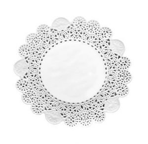 Rodal Redondo 28cm Blanco x Unidad