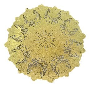 Rodal Redondo 28cm Dorado x Unidad