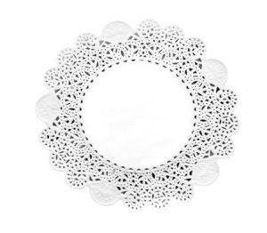 Rodal Redondo 34cm Blanco x Unidad