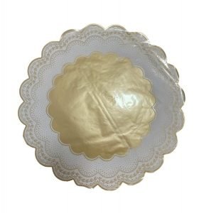 Rodal Redondo 48cm Polipropileno Dorado/Plateado x Unidad