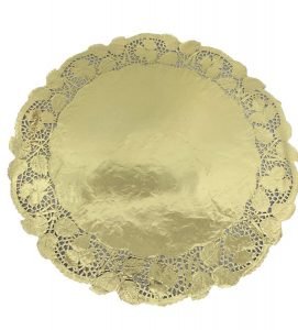 Rodal Redondo 38cm Dorado x Unidad