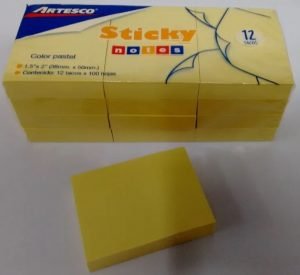 Block Tipo Post It 38x50mm x 100 hojas
