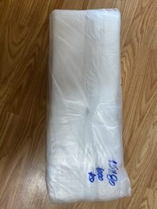 Bolsa nylon tranparente 15x80 AD x Kilo