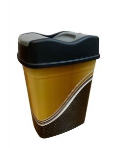 Tarro para Basura Saglam 15 Litros Tapa Vaiven