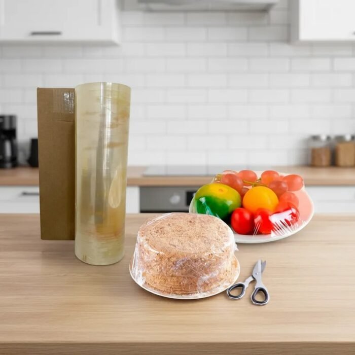 Rollo Nylon Film Alimentos Cocina Pvc 38cmx600metros