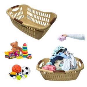 Cesto para Ropa Rectangular 3 Asas