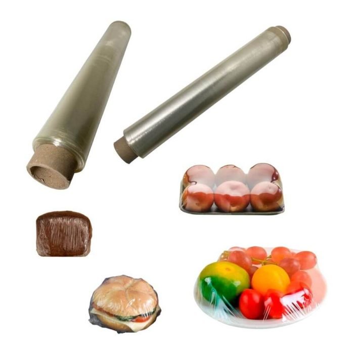 Rollo Film Nylon Alimentos Cocina Pvc 28cmx100 Metros