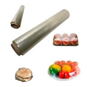Rollo Nylon Film Alimentos Cocina Pvc 38cmx300metros
