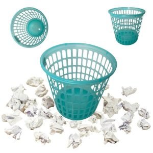 Cesto Papelera de Plástico Calada 8 Litros