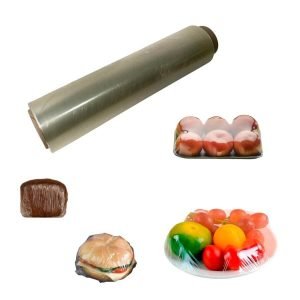 Rollo Nylon Film Alimentos Cocina Pvc 28 cm x 300 Metros