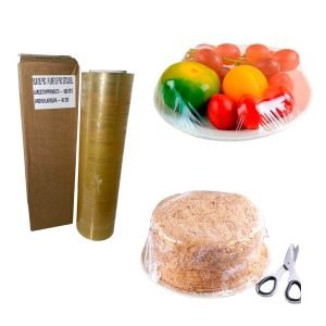 Rollo Film Nylon Alimentos Cocina Pvc 44cmx600metros