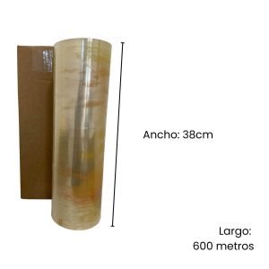 Rollo Nylon Film Alimentos Cocina Pvc 38cmx600metros