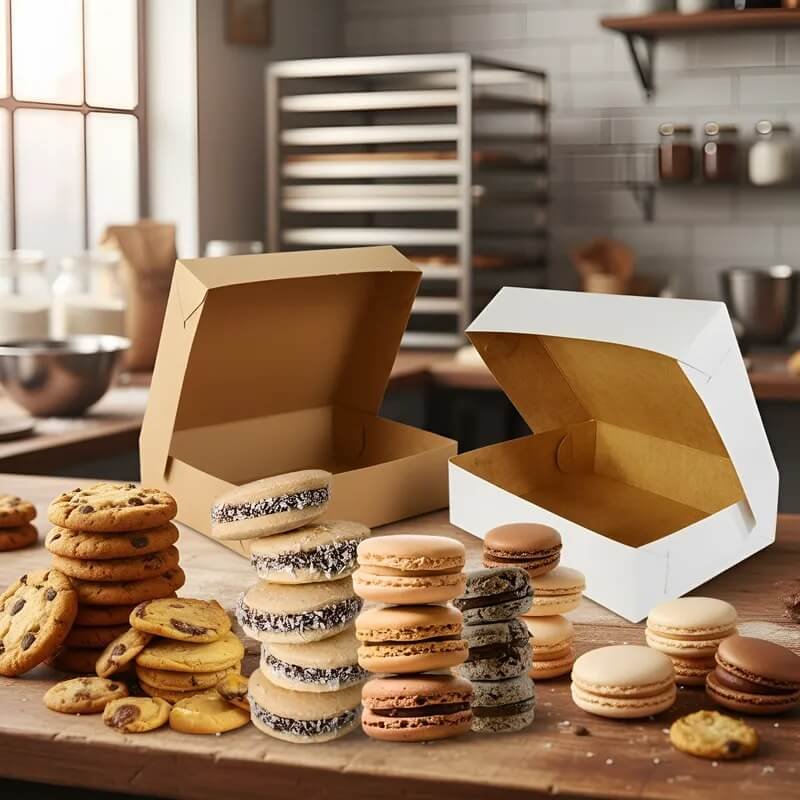 Caja Cartón Masas 1 Kilo 22x30x6.5cm