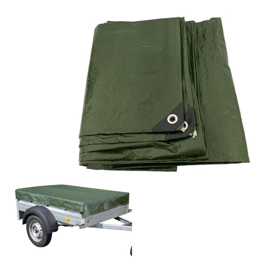 Lona Toldo Impermeable Camping 4x5 Esquinas Reforzadas