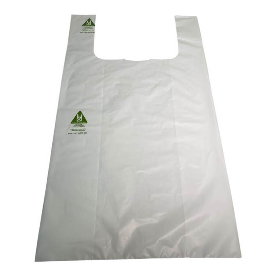 Bolsas Camisetas Reutilizables 60x70 cm 70 micrones