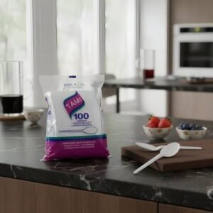 Cuchara Plastico Descartable Tami Postre