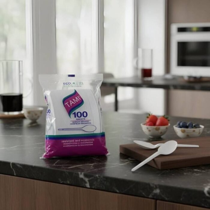 Cuchara Plastico Descartable Tami Postre