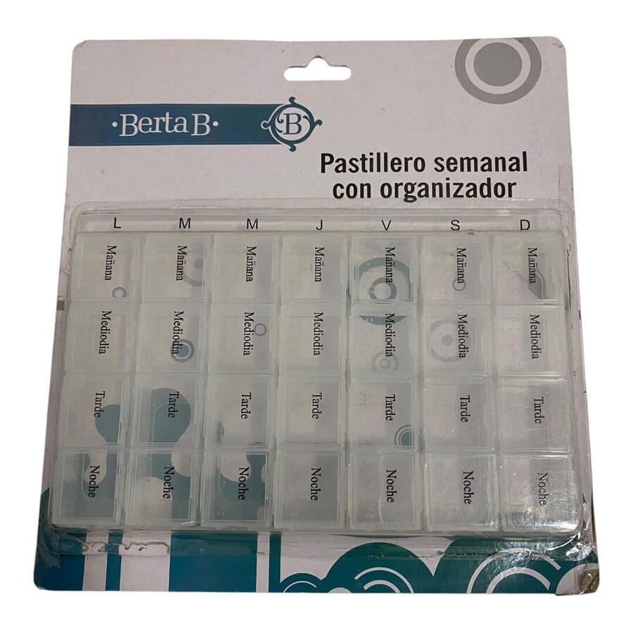 PASTILLERO SEMANAL CON ORGANIZADOR