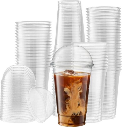 Vaso Tapa Domo 600ML x 100 Unidades