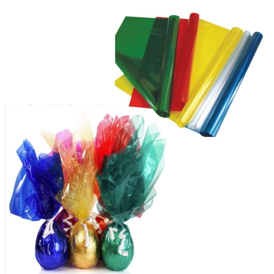 Papel Celofán Chico Varios Colores x Unidad