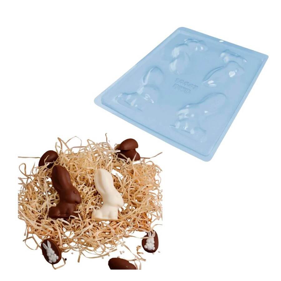 Molde Conejo Simple Acetato