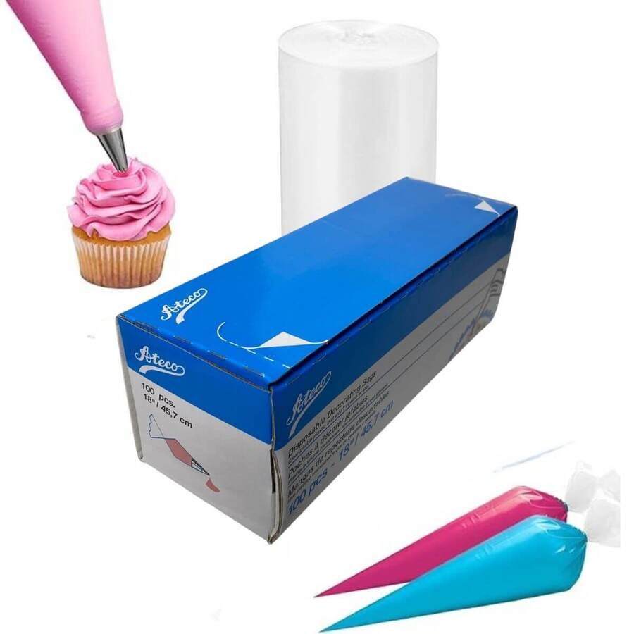 Manga Descartable Ateco Nº18 45cm x Unidad