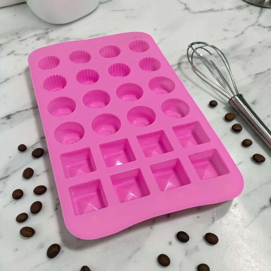 Molde silicona Bombones 3 variedades