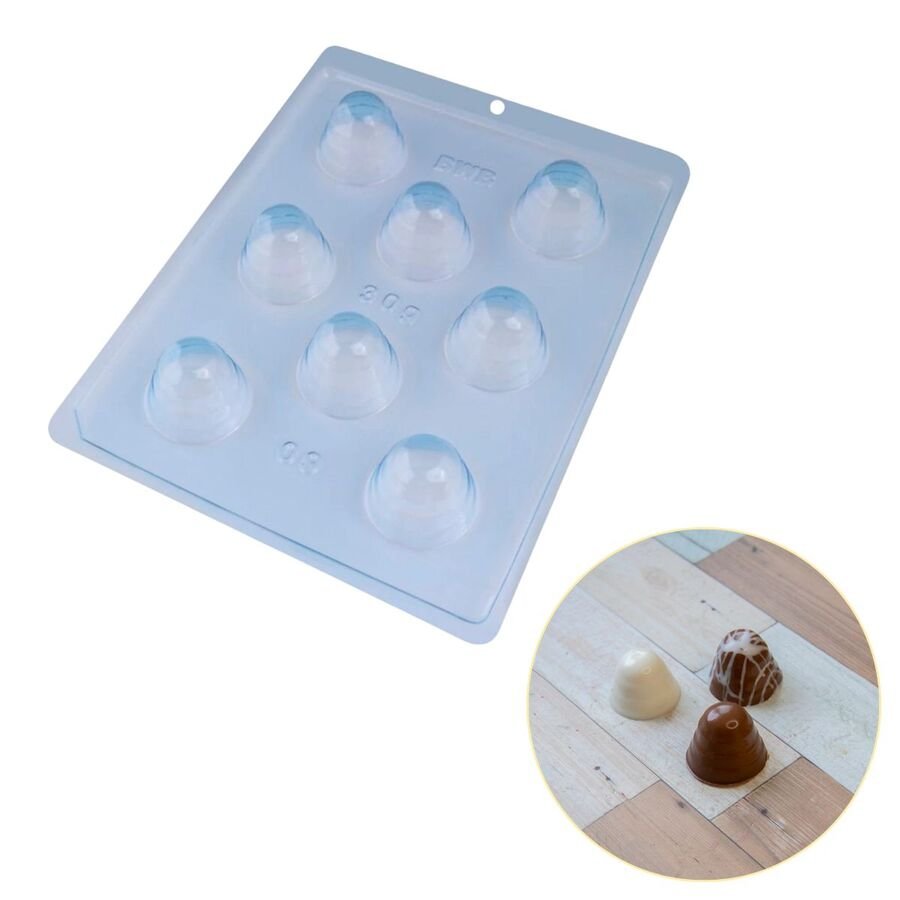 Molde Bombón Acetato Ricardito 8 cavidades