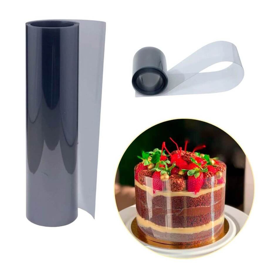 Rollo lámina Acetato Repostería Tira 20cm ancho