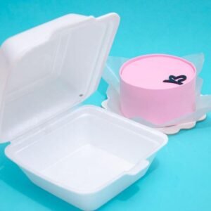 Caja mini torta espuma plast mini cake