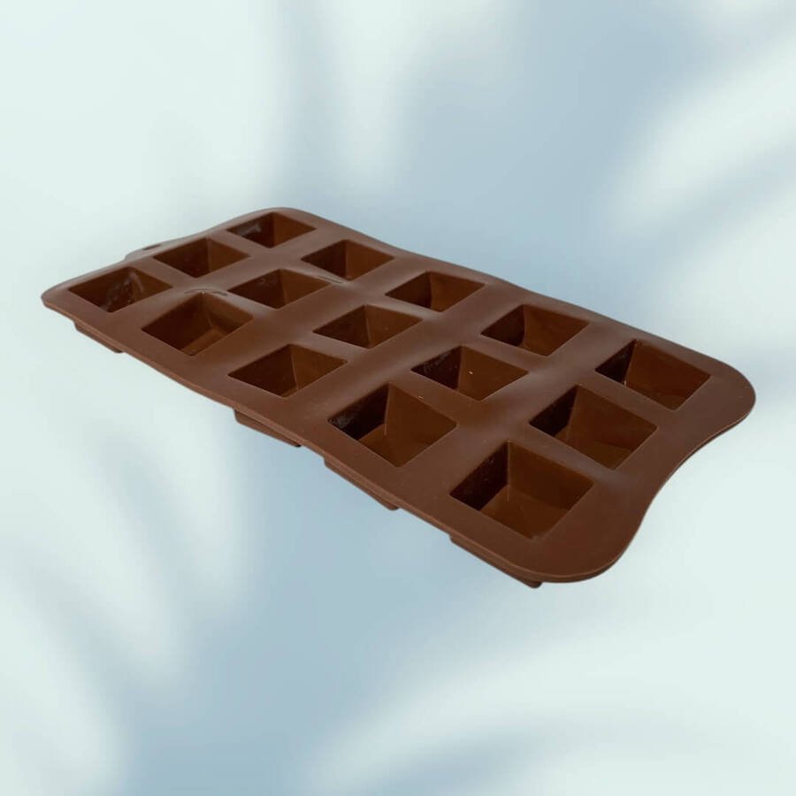 Molde silicona Bombones cuadrados