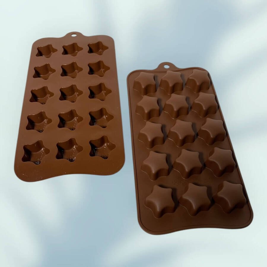 Molde silicona Bombones estrellas