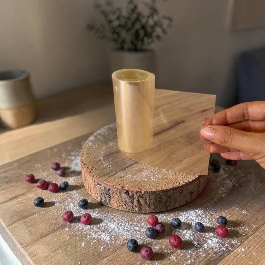 Rollo lámina Acetato Repostería Tira 10cm ancho