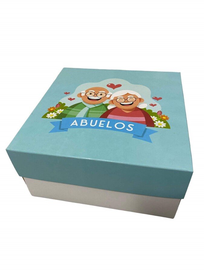 Caja Feliz Dia Abuelos x Unidad