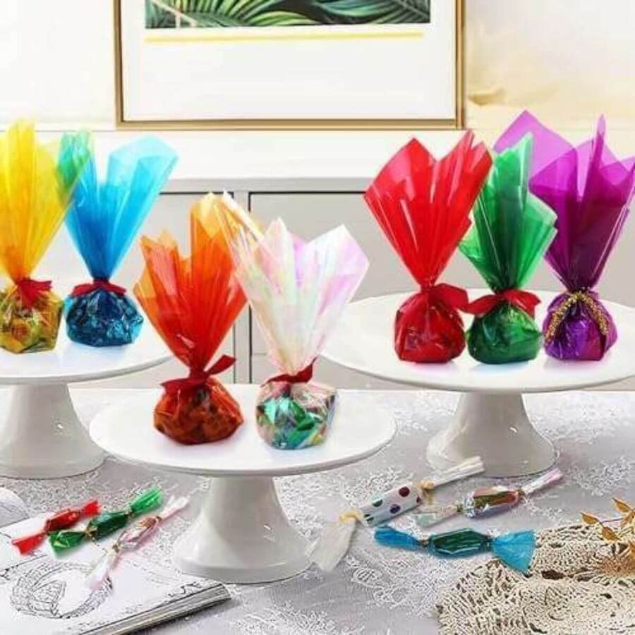 Papel Celofán Grande Varios Colores x Unidad
