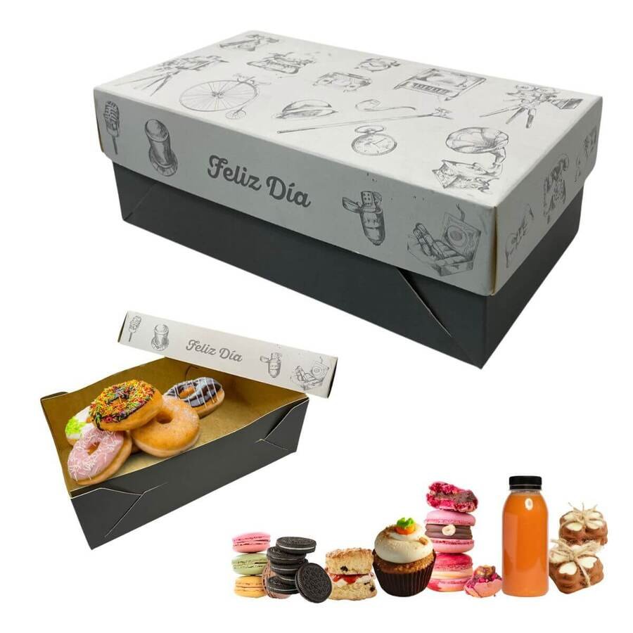 Caja Feliz Día 12x22x8 x Unidad