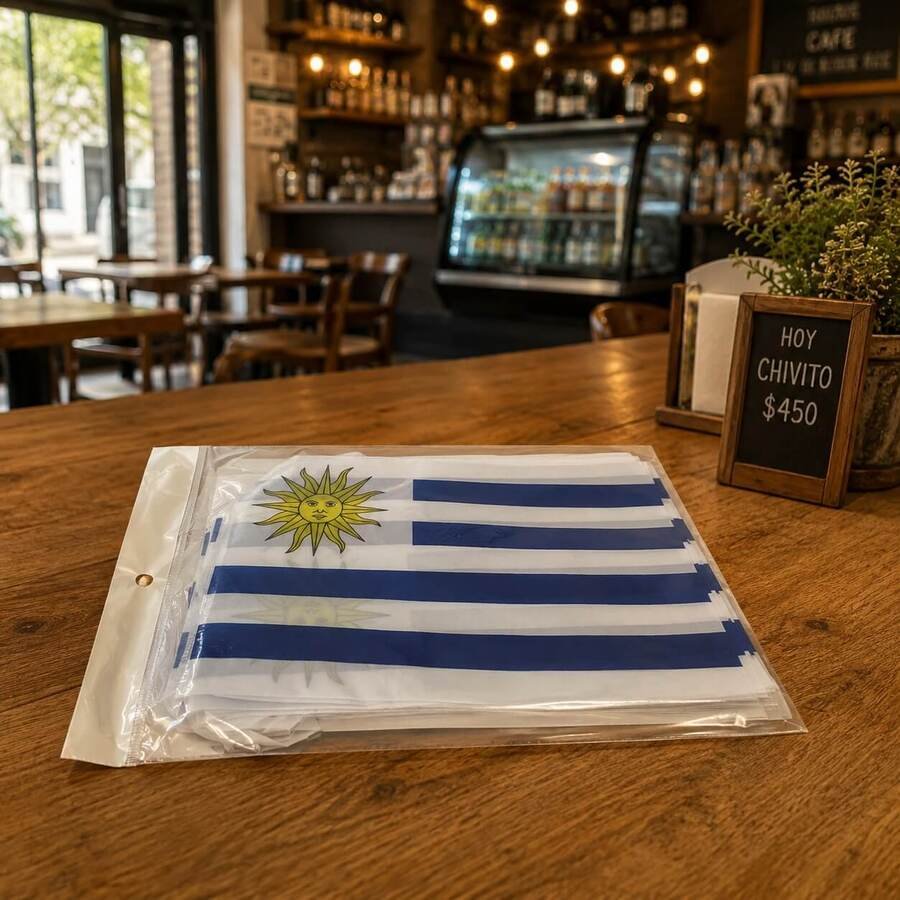 Banderin Guirnalda Uruguay 5 Metros