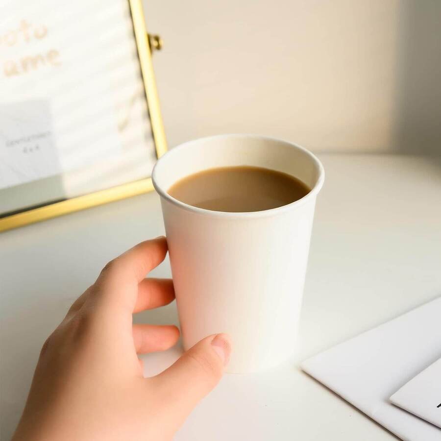 Vaso Polipapel 300cc Blanco x 50 Unidades