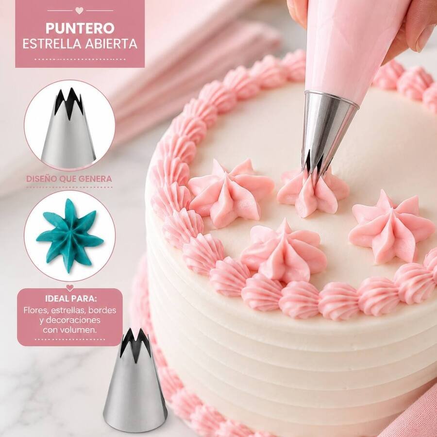 Puntero repostero 1M acero inoxidable
