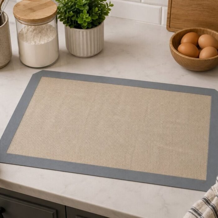 Placa Plancha Silicona Repostaria 40x30gris