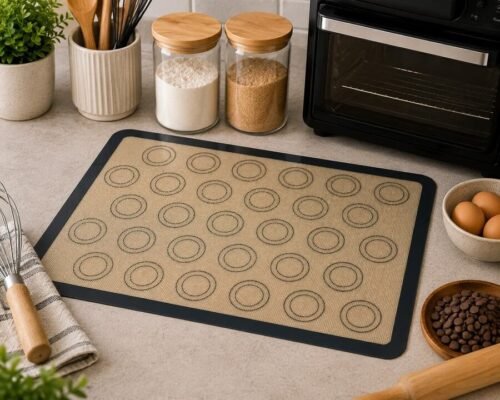 Placa Plancha Silicona Repostaria 42x29.5 redondel