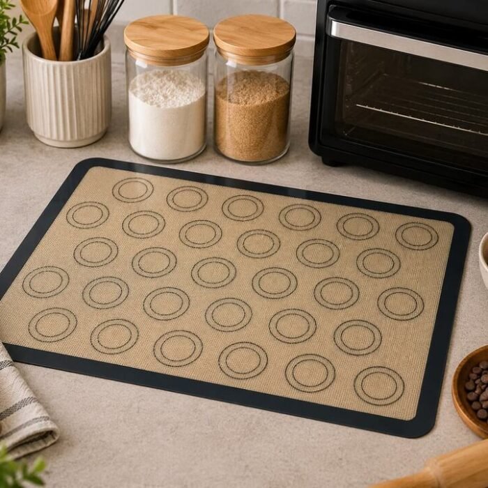 Placa Plancha Silicona Repostaria 42x29.5 redondel