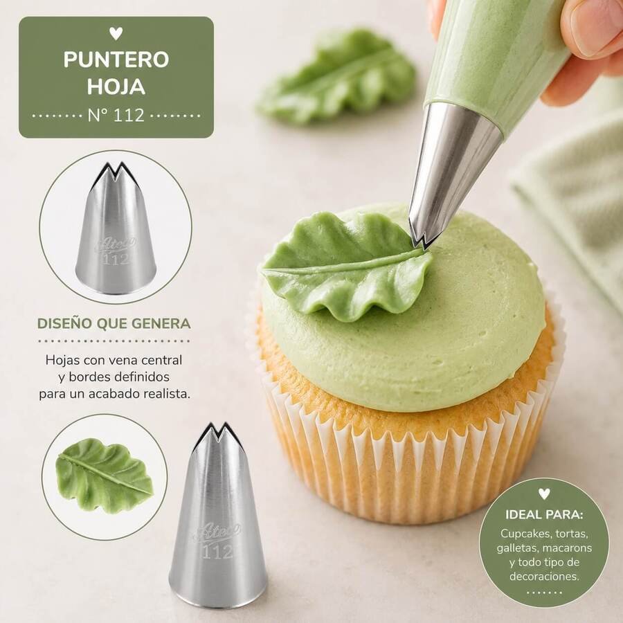 Puntero repostero Nº112 acero inoxidable